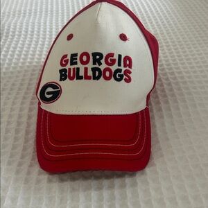 Toddler Georgia Bulldogs Red and White Cap